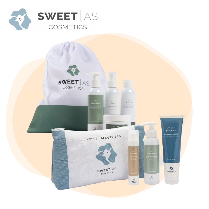 kit di premi offerti da Sweetascosmetics