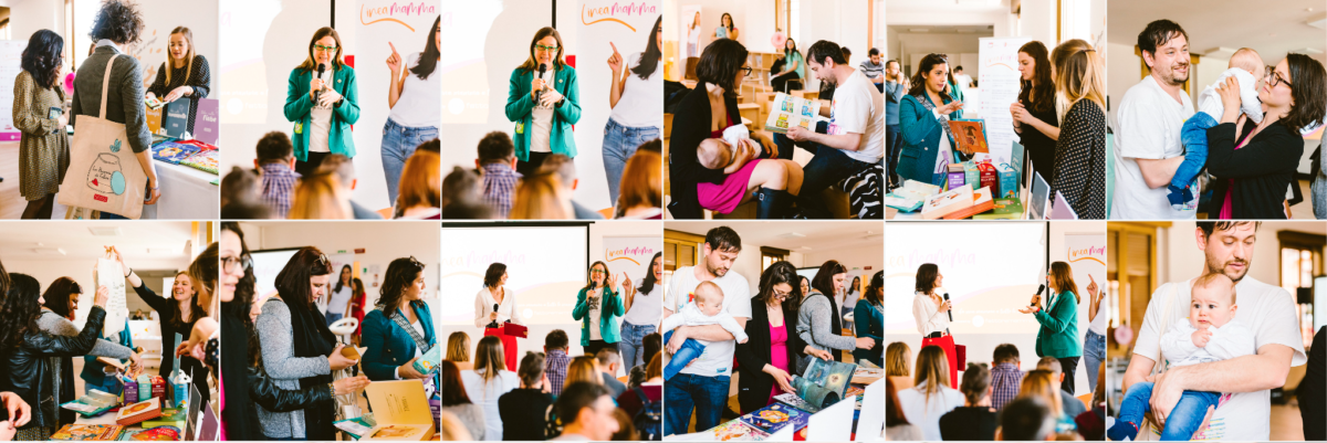 foto dall'evento LineaMamma a Milano il 1 aprile 2023