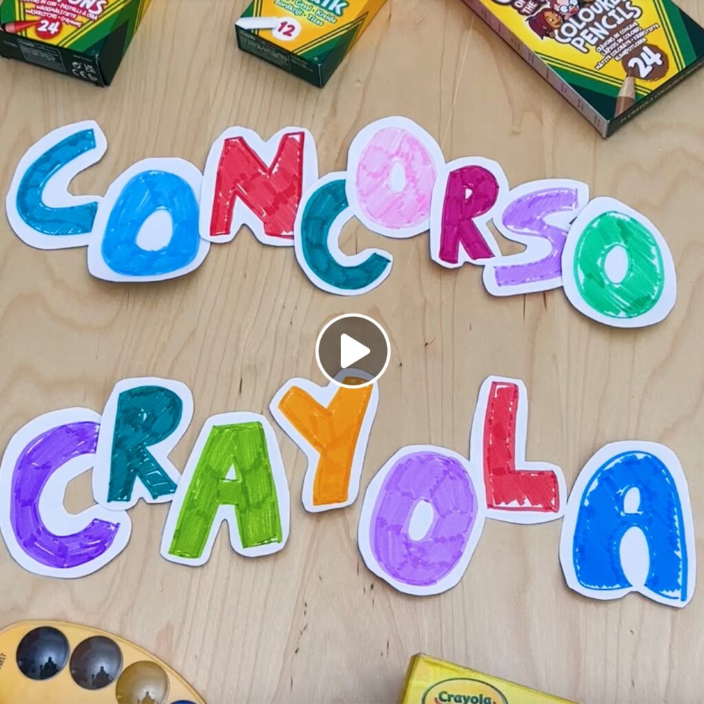 il video creato da Social Media Troupe di FattoreMamma per promuovere il concorso Crayola Creatyvity Week