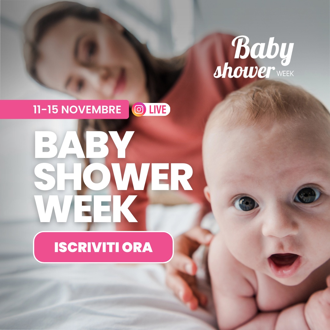 Il visual della Baby Shower Week winter 2024