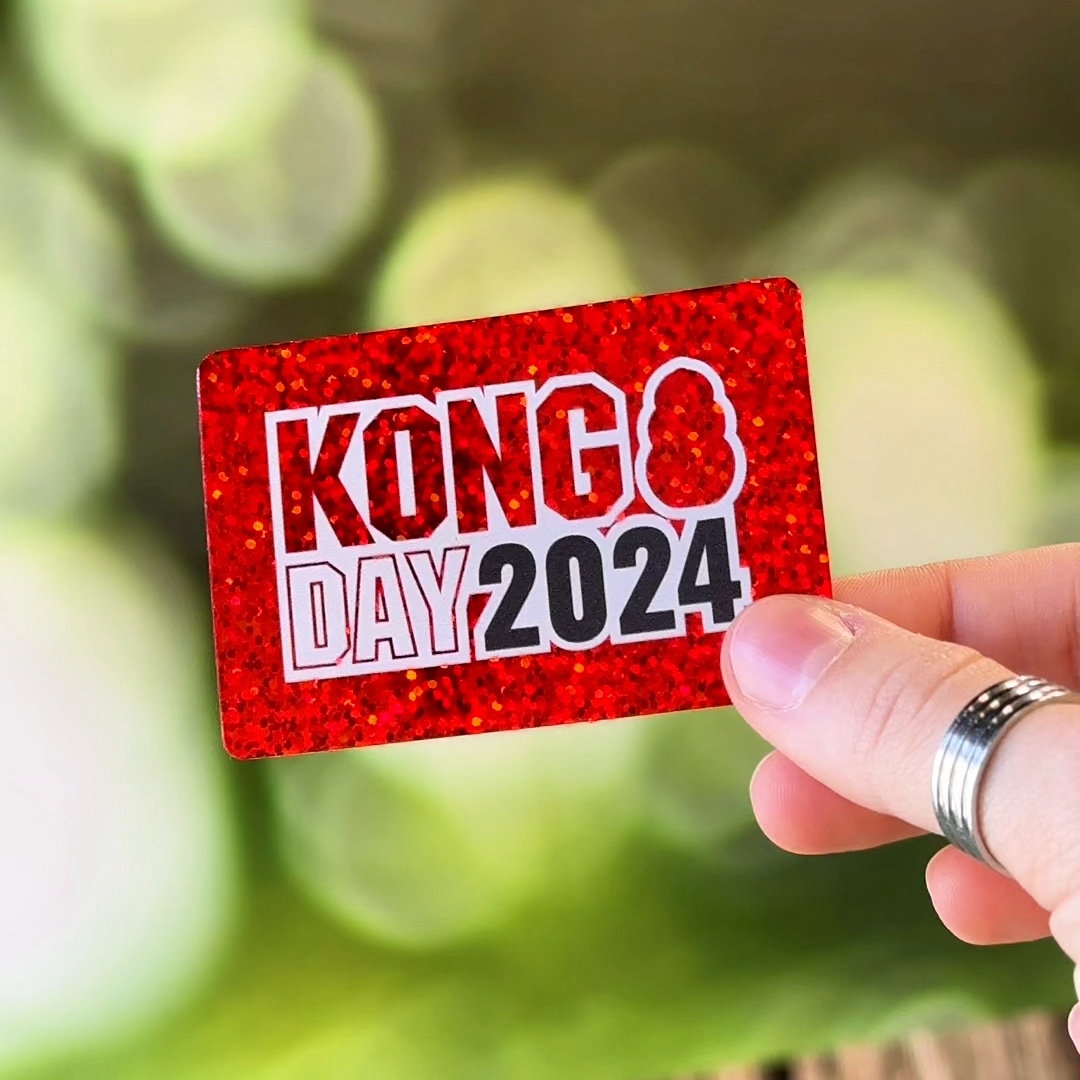 la card che pubblicizza il Kong Day 2024 la giornata che celebra il kong come gico educativo per cani