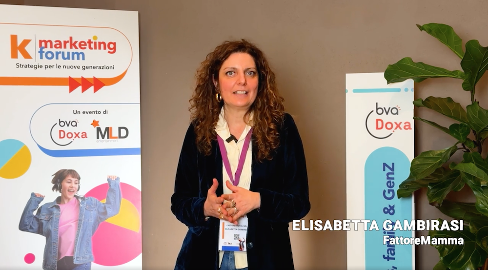 img-elisabetta-kmarketingforum Elisabetta Gambirasi, Head of Unit FattoreMamma, parla intervistata a K Marketing Forum